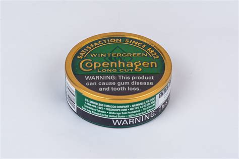 Buy Copenhagen Wintergreen Long Cut - Native Smokes 4 Less