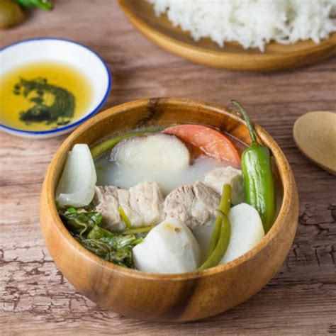 Pork Sinigang (Filipino Pork in Tamarind Soup) - Salu Salo Recipes