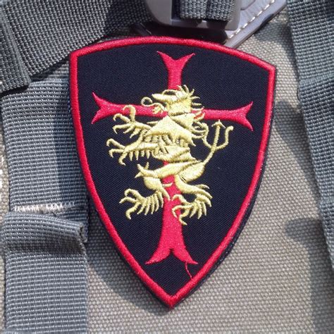 Navy Seal 6 SEAL Team SIX Devgru Lion Cross Crusader MORALE TACTICAL MILITARY PATCH / BADGE-in ...