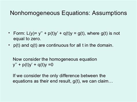 Differential Equations Lecture: Non-Homogeneous Linear Differential E…