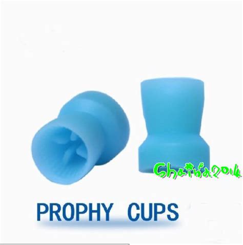 100pcs Dental Disposable Prophy Cups Snap-on type Plain polishing cup ...