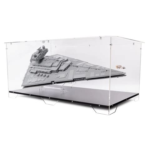 LEGO 75252 Imperial Star Destroyer Coffee Table & Clear Stand | iDisplayit