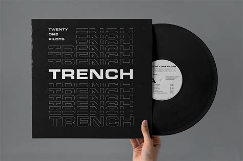 Vinyl cover on Behance