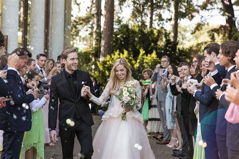 Felix and Marzia's wedding held on August 19 2019. | Pewdiepie, Kew gardens wedding, Wedding