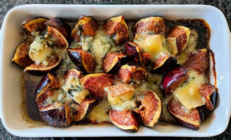 Baked Figs With Blue Cheese | Recipe | Cuisine Fiend