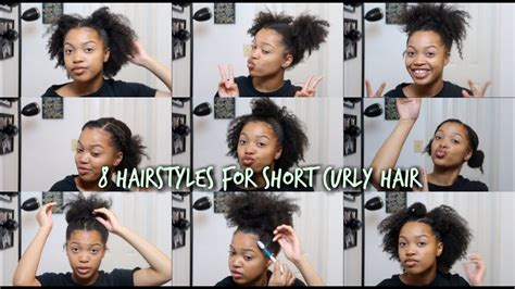 8 HAIRSTYLES FOR NATURAL HAIR | 3C/4A - YouTube