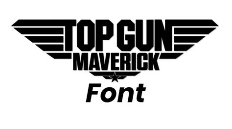 Top Gun: Maverick Font | Free Fonts Vault