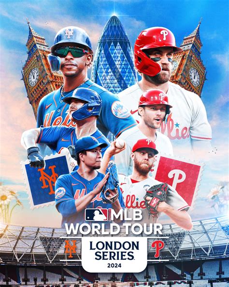 New York Mets and Philadelphia Phillies confirmed for 2024 MLB London Series with hope London ...