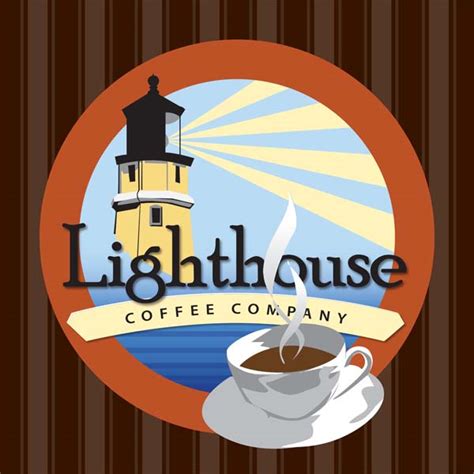 Kari Ross Graphic Design Portfolio: Lighthouse Coffee Logo