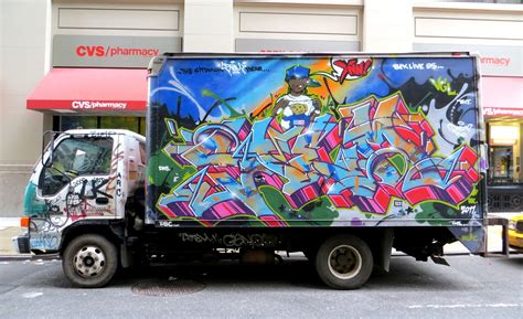 NYC Corners: Graffiti Truck [Union Square] (August 2013)