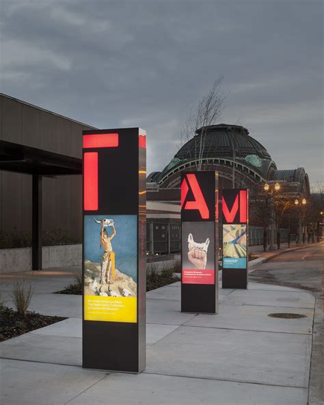 Tacoma Art Museum signage and wayfinding - by Studio Matthews / Core77 ...