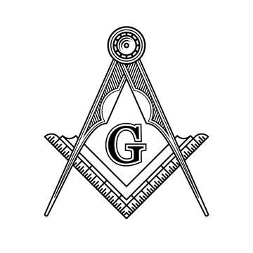 Masonic Square And Compass Logo