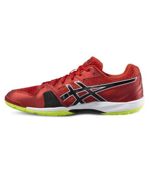 Asics Red Men's Badminton Shoes Gel-Blade 5 - Buy Asics Red Men's ...