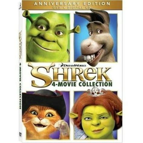 Shrek 4-Movie Collection (DVD) - Walmart.com