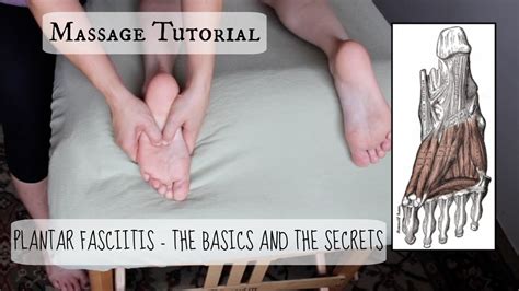 Massage Tutorial: PLANTAR FASCIITIS!! - YouTube