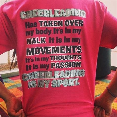 Luv this shirt | Cheer shirts, Cheer quotes, Cheerleading