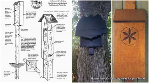 39 FREE DIY Bat House Plans To Shelter The Natural Pest Control