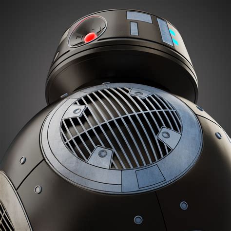 Bb-9e Star Wars Droid - 3D Model for VRay