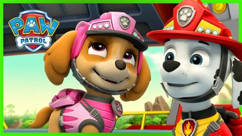 Marshall and Skye Rescue Knights Episodes and More 🏰| PAW Patrol | Cartoons for Kids - YouTube