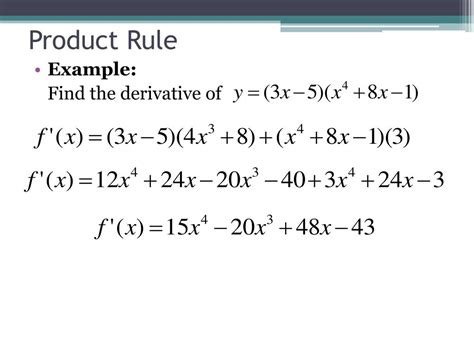 PPT - 3.3 Rules for Differentiation PowerPoint Presentation, free download - ID:4283714