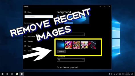 Step by step guide to How to remove picture from desktop background ...