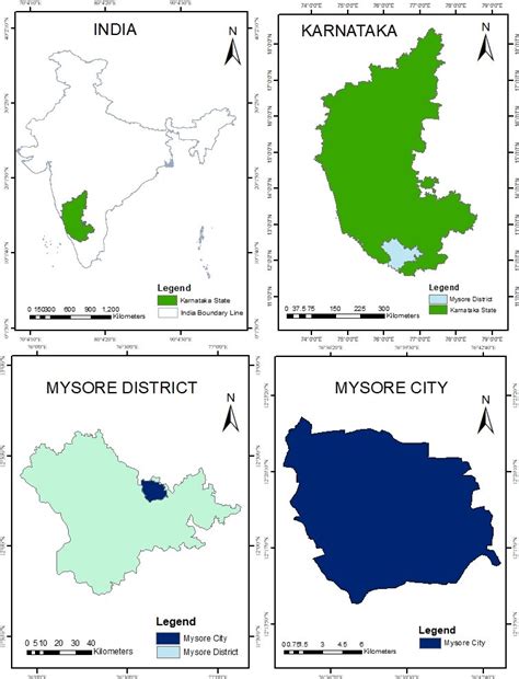 Study area map of Mysore city | Download Scientific Diagram