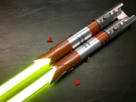 Jedi Temple Guard Sabers | Arm on Fire Custom Sabers | Jedi temple guard, Star wars light saber ...