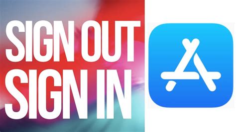 How to Sign Out / Sign In with a Different Apple ID in the App Store in ...