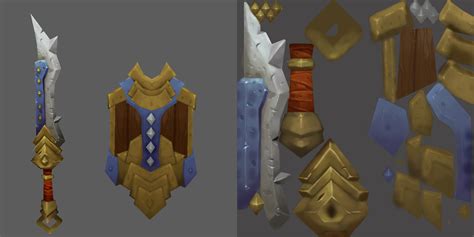 ArtStation - World of Warcraft Stylized Fantasy Study