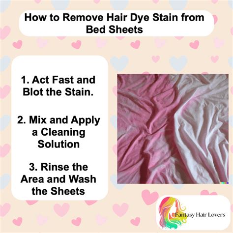 How to Remove Hair Dye From Bed Sheets [3 Steps Guide]