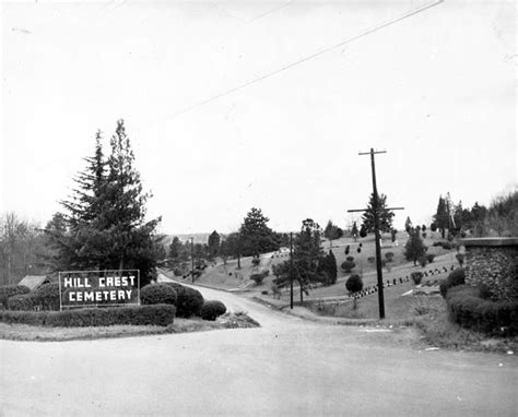 Hillcrest Cemetery Historic Photos