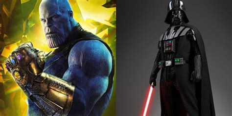 Thanos vs Darth Vader: Marvel & Star Wars AGREE on Who's More Powerful