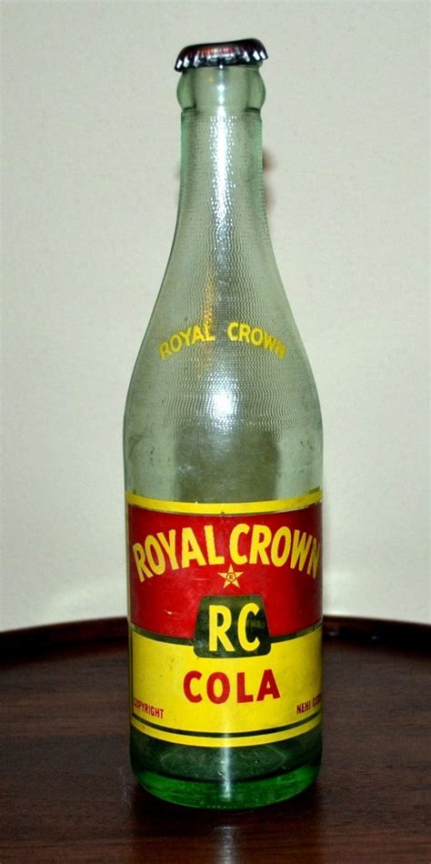 Items similar to Vintage RC Cola Bottle with Cap on Etsy