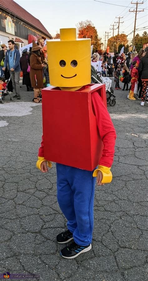 DIY Lego Man Costume