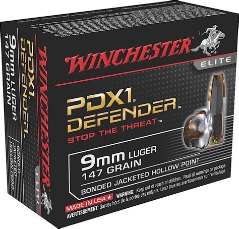 Garys Gun Shop | WINCHESTER AMMUNITION 9MM PDX1 DEFENDER 147GR JHP