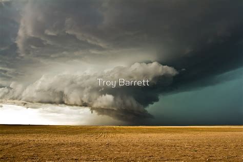 "Rotating Supercell in the Palmer Divide, Colorado" by Troy Barrett | Redbubble