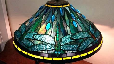 tiffany lamp patterns shade value stained glass lampshade hanging floor ...