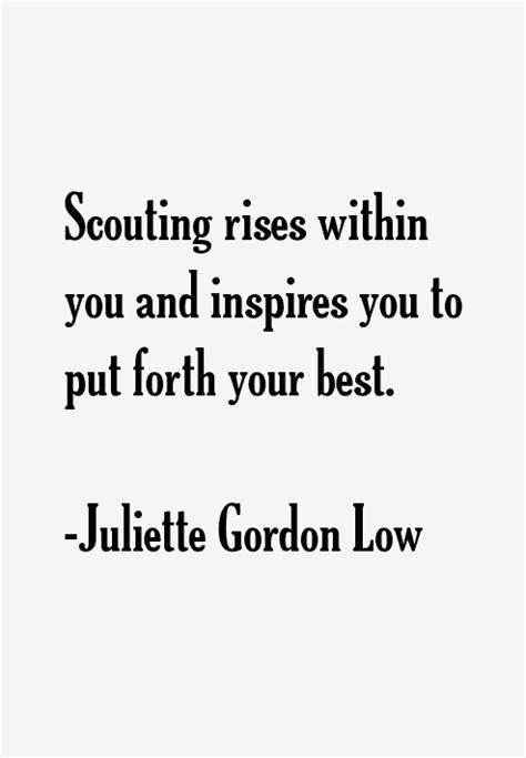 Juliette Gordon Low Quotes & Sayings