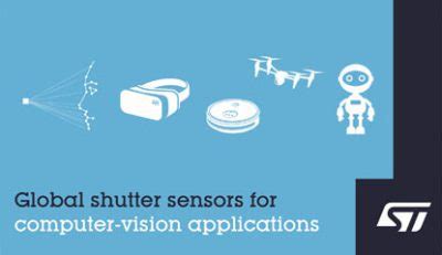 STMicroelectronics Introduces High-Performance Global-Shutter Sensors