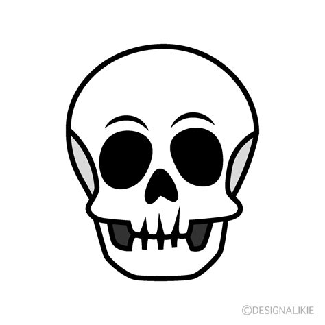 Free Skull Cartoon Character Clipart | Charatoon