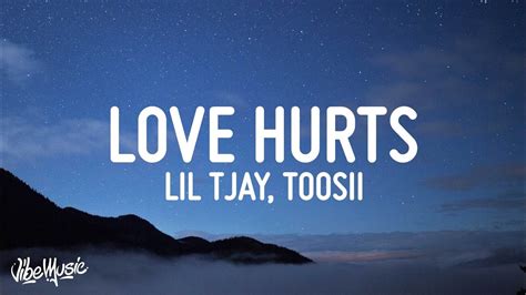 Lil Tjay - Love Hurts (Lyrics) ft. Toosii - YouTube