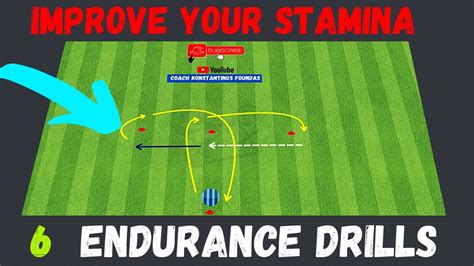 🎯 IMPROVE YOUR STAMINA AND ENDURANCE / 6 SOCCER ENDURANCE DRILLS (2021) - YouTube