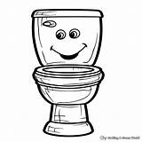 Toilet Coloring Pages  Free & Printable sketch template
