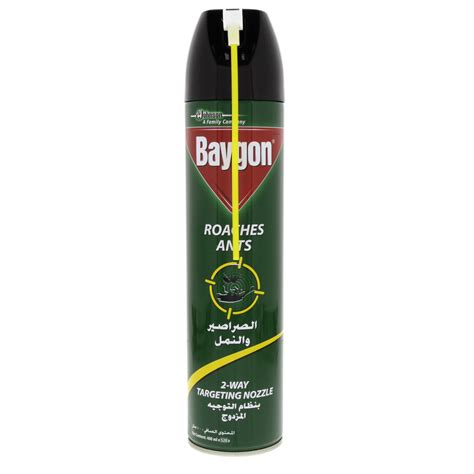 Baygon Roaches Ants 2 Way Targeting 400 Ml - MercatCo