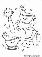 20  Cozy Coffee Coloring Pages Free Printable PDF & Online sketch template