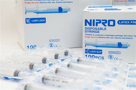 Nipro Disposable Syringes 10ml Luer Slip without needle Sterile 1 Box (100 pcs) – sea-hill.co.th