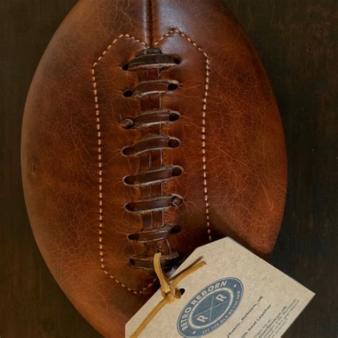 Leather Football - Etsy