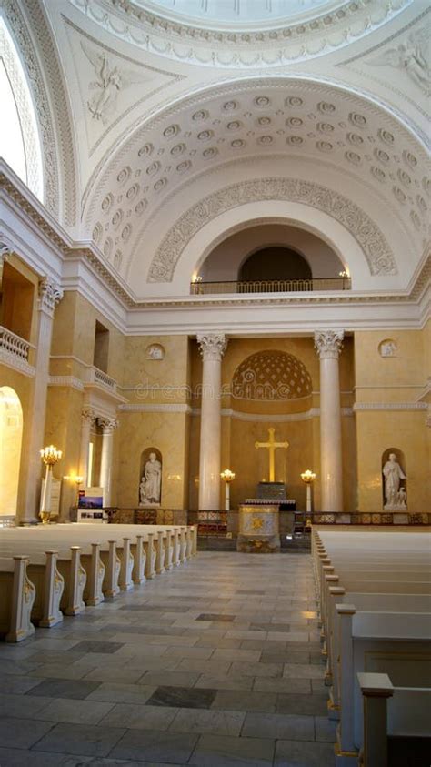 COPENHAGEN, DENMARK - JUL 06th, 2015: Inside of Christiansborg Palace Chapel at Christiansborg ...