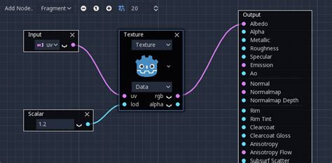 Visual Shader Editor is back – Godot Engine