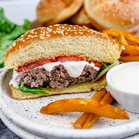 Easy Ranch Burger Recipe - Devour Dinner